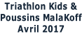 Triathlon Kids & Poussins MalaKoff Avril 2017