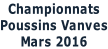 Championnats  Poussins Vanves Mars 2016